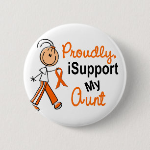 iSupport 1 SFT Leukemia MS Kidney Cancer AUNT Button