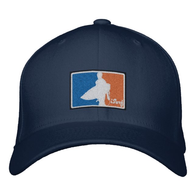 iSurf RWB Embroidered Baseball Cap (Front)