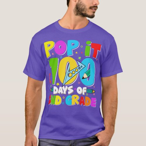 It 100 days of 2nd grade 100 days of school gift T_Shirt