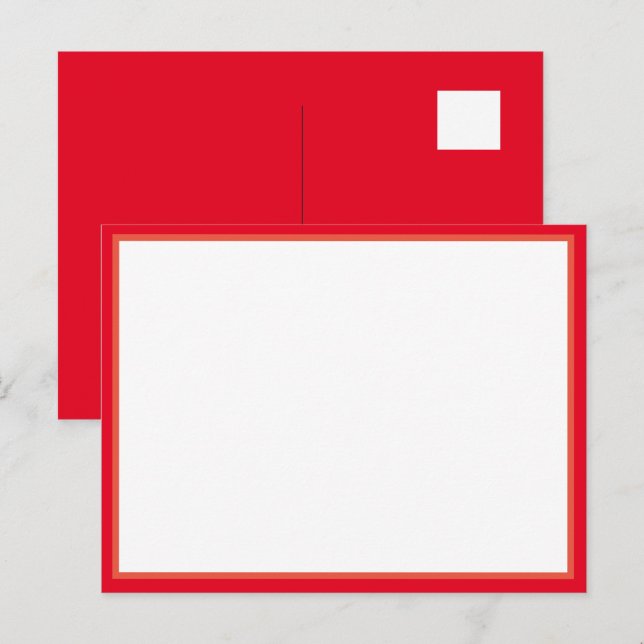 It a blank  postcard (Front/Back)