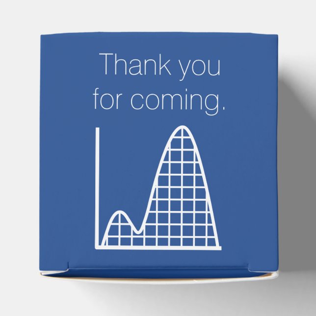 It Adds Up in Blue Favor Box (Top)