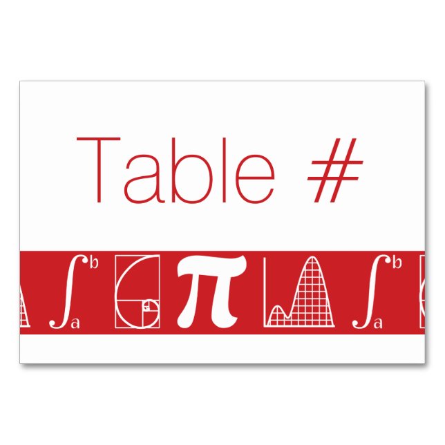 It Adds Up in Cherry Table Card (Front)