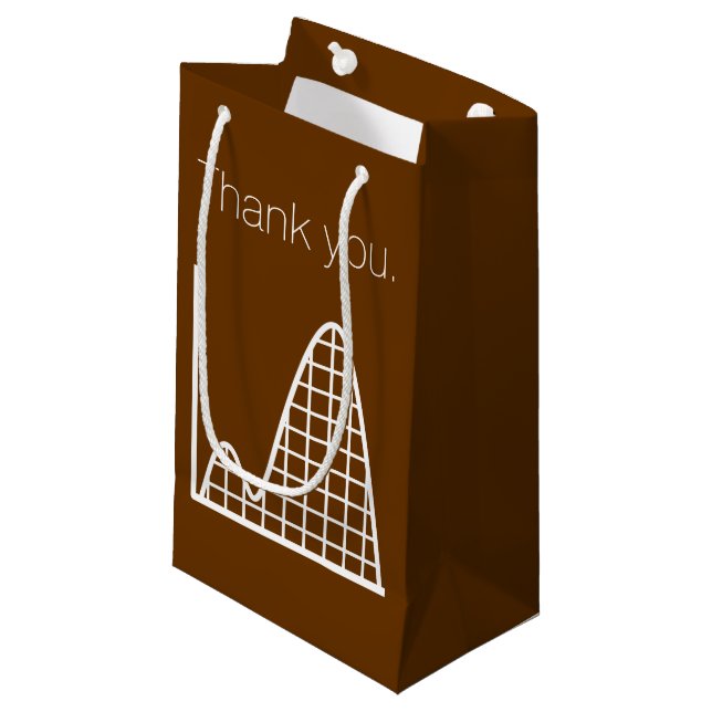 It Adds Up in Chocolate Gift Bag (Front Angled)
