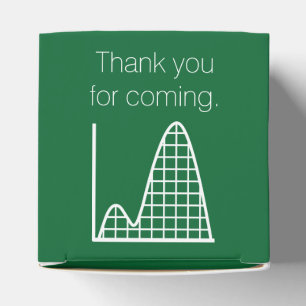 It Adds Up in Green Favor Box