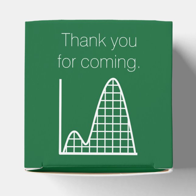 It Adds Up in Green Favor Box (Top)