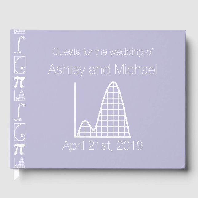 It Adds Up in Lavender Guest Book (Front)