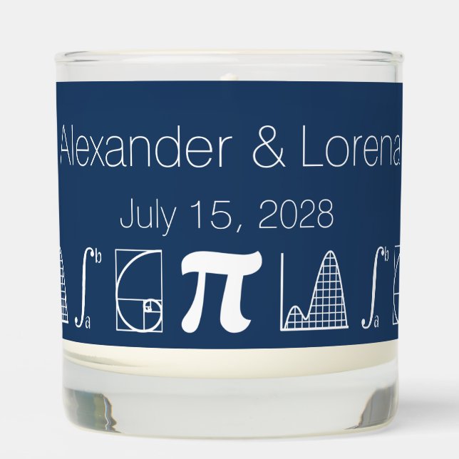 It Adds Up in Navy Scented Candle (Front)