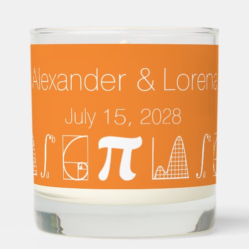It Adds Up in Orange Scented Candle