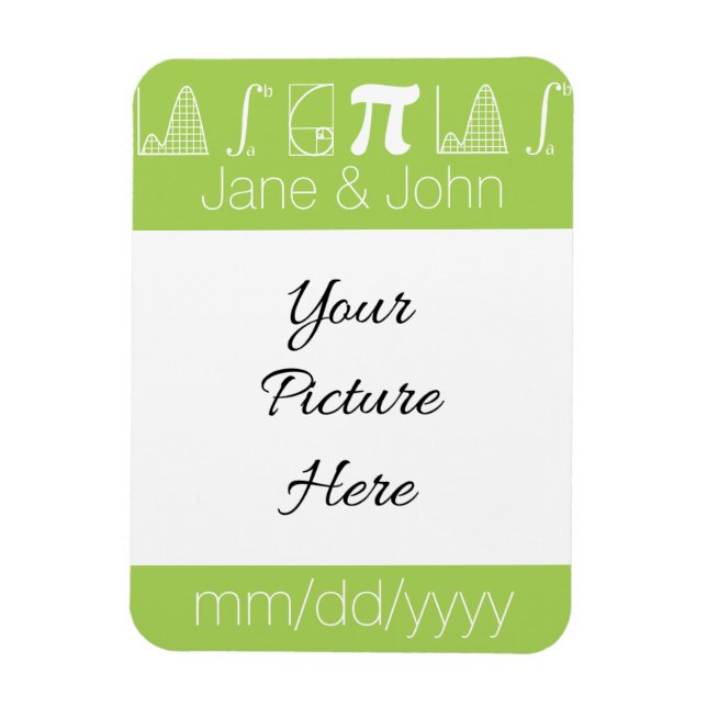It Adds Up in Peridot Save-the-Date Magnet (Vertical)