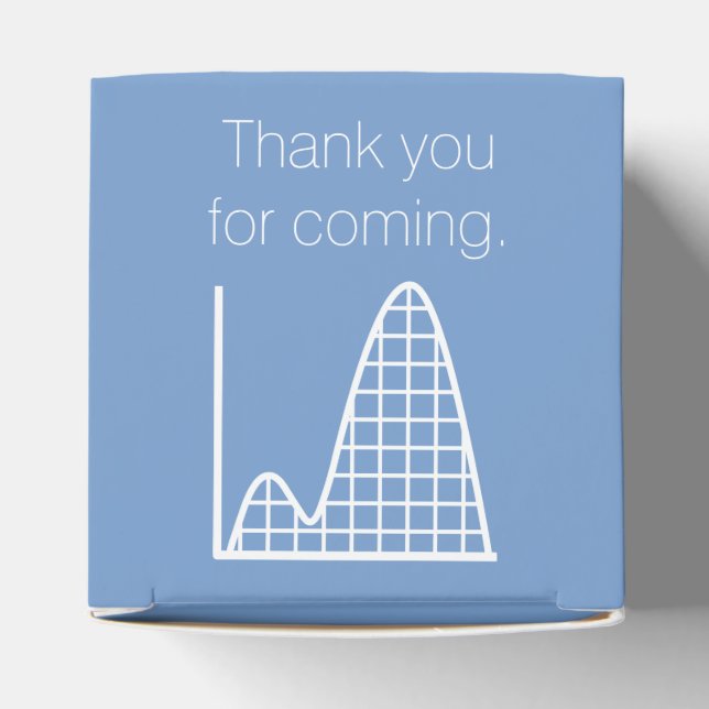 It Adds Up in Periwinkle Favor Box (Top)