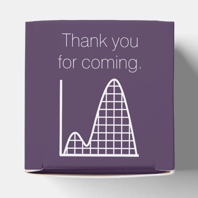 It Adds Up in Purple Favor Box (Top)