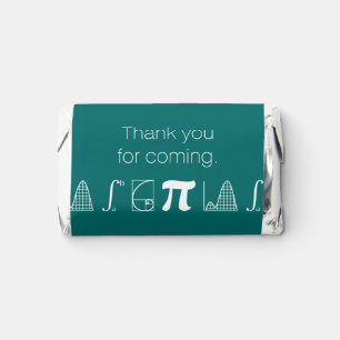 It Adds Up in Teal Hershey's Miniatures