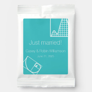 It Adds Up in Turquoise Drink Mix