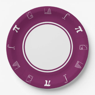 It Adds Up in Wine Paper Plate