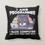 IT admin humor computer science student saying Throw Pillow<br><div class="desc">IT admin humor computer science student saying. Funny Programmer Quote.</div>