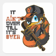 It Ain't Over Till It's Over Baseball Motivation
