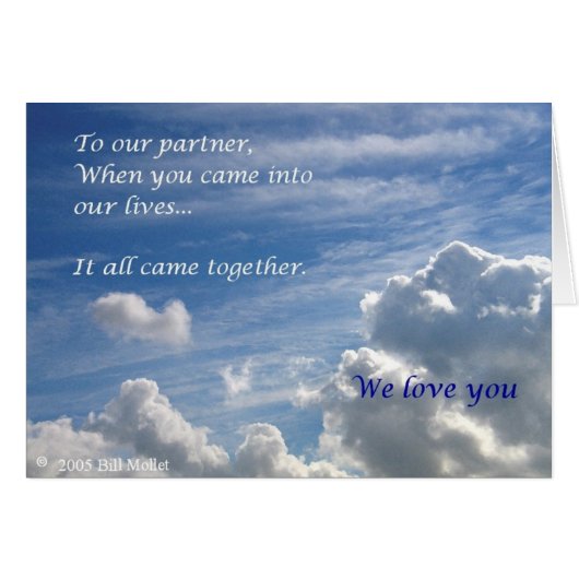 It All Came Together Cards (Front Horizontal)
