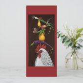 "It all started with a purple carrot" flat card (Standing Front)