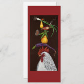 "It all started with a purple carrot" flat card (Front/Back)