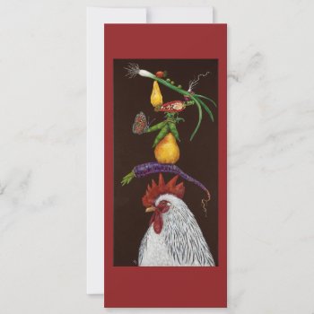 "it All Started With A Purple Carrot" Flat Card by vickisawyer at Zazzle