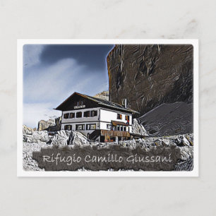 It - alpine hut Camillo Giussani - Dolomiti Postcard