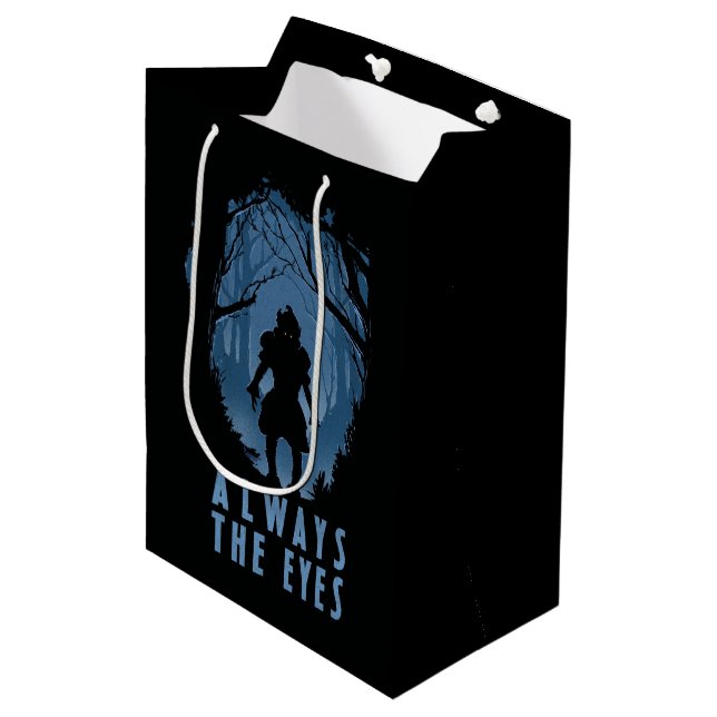 IT Always The Eyes Forest Silhouette Medium Gift Bag (Front Angled)