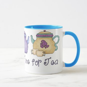 It&apos;s Always Time For Tea Mug by countrykitchen at Zazzle