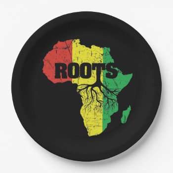 It Began With Roots Bhm Party Paper Plates by ZazzleHolidays at Zazzle