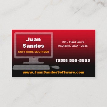 It Business Card by coolcards_biz at Zazzle