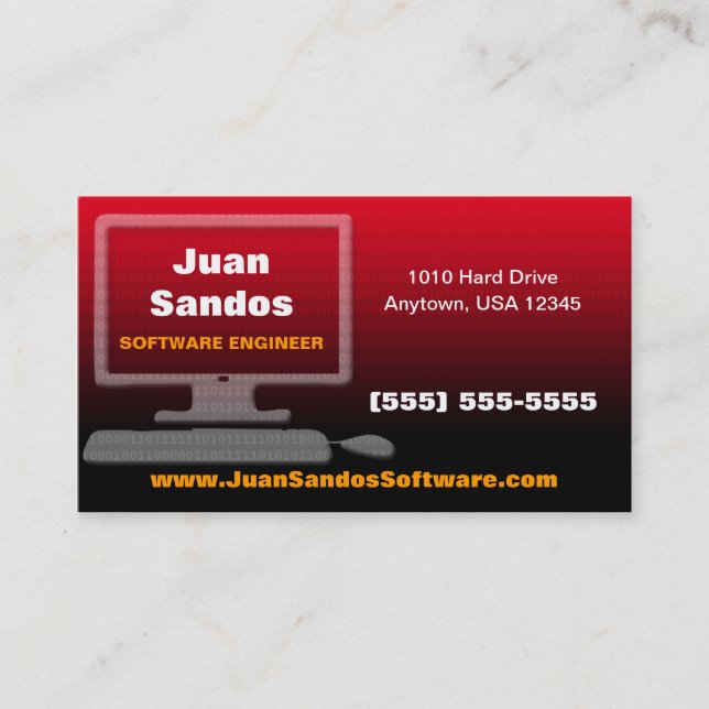 IT Business Card (Front)