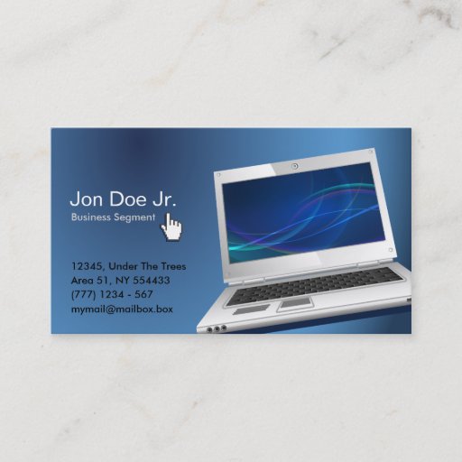 Customizable IT business card