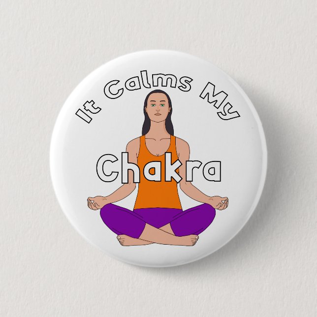 It calms my chakra button (Front)