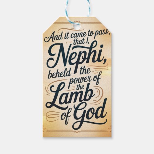 It Came to Pass Gift Tags
