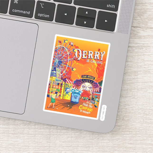 It Chapter 2 | Derry is Calling Poster Sticker (Detail)