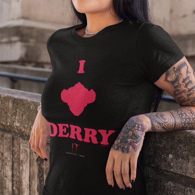 It Chapter 2 | I Love Derry T-Shirt (Person wearing shirt)