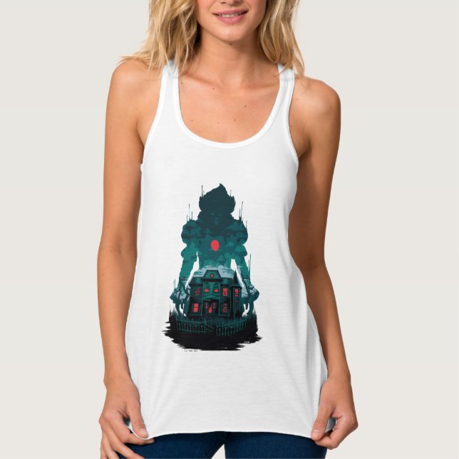 It Chapter 2 | Pennywise and House Tank Top (Front)
