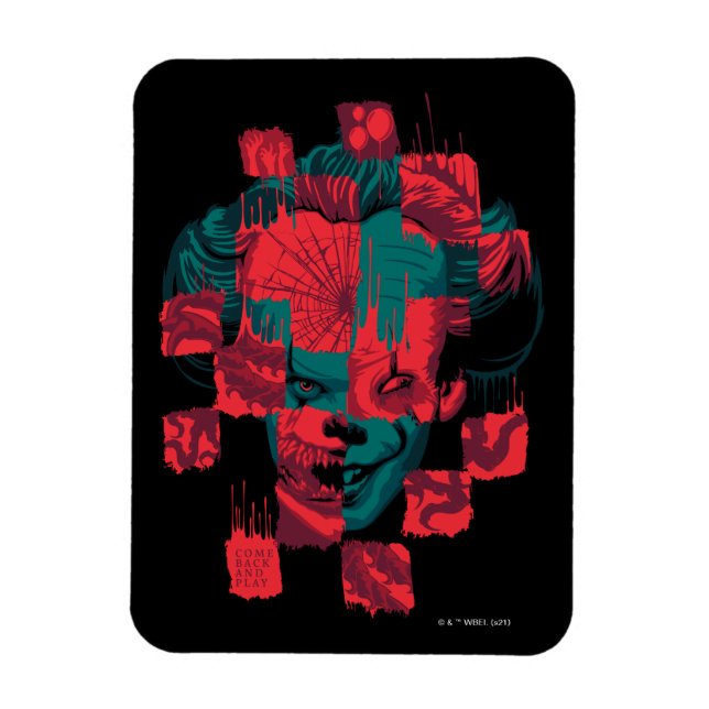 It Chapter 2 | Pennywise - Come Back and Play Magnet (Vertical)