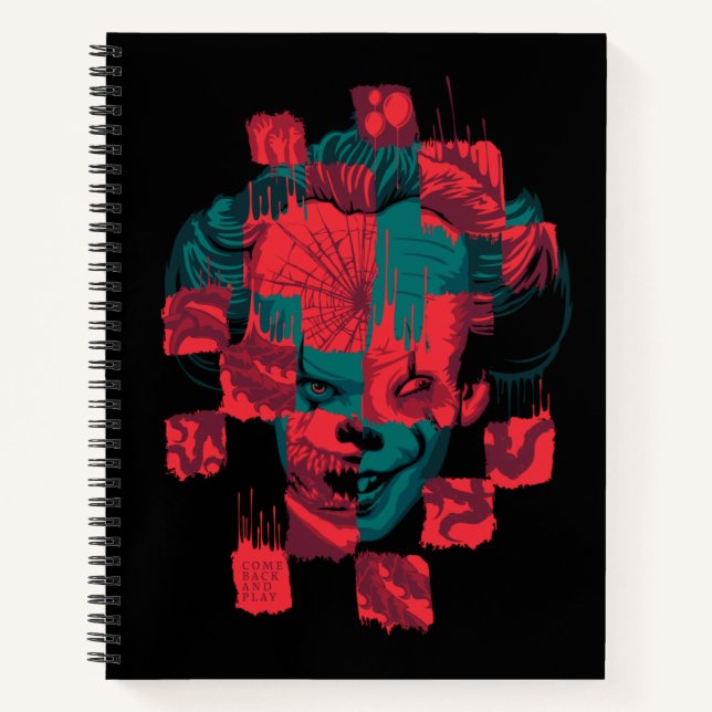 It Chapter 2 | Pennywise - Come Back and Play Notebook (Front)