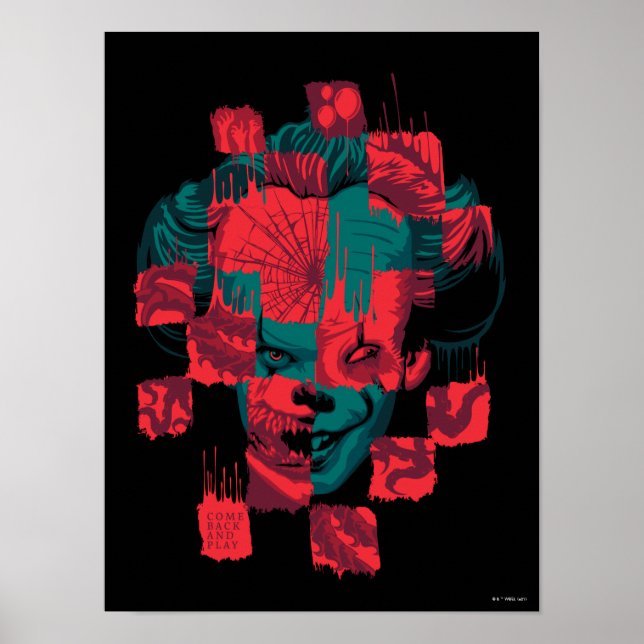 It Chapter 2 | Pennywise - Come Back and Play Poster (Front)