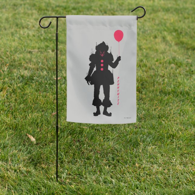 It Chapter 2 | Pennywise Silhouette Garden Flag (In SItu)