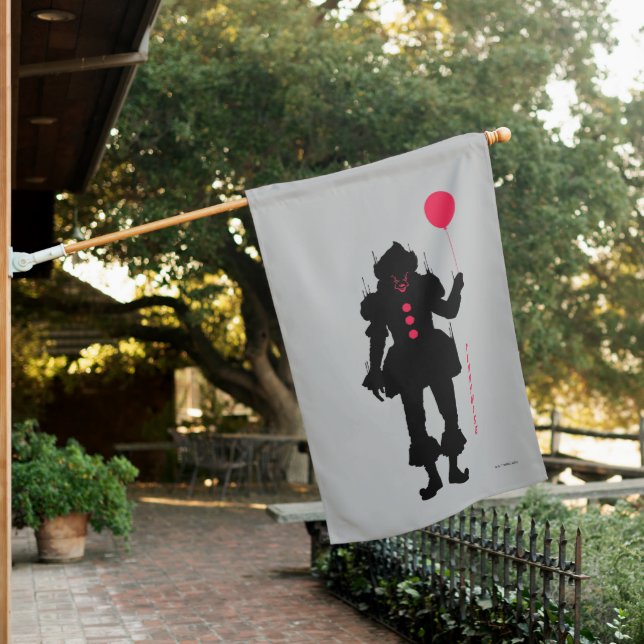 It Chapter 2 | Pennywise Silhouette House Flag (In SItu)