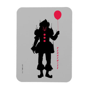 It Chapter 2   Pennywise Silhouette Magnet