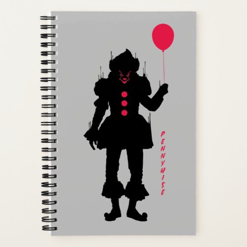 It Chapter 2  Pennywise Silhouette Notebook