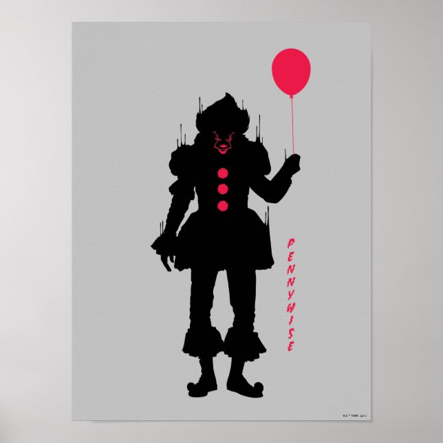 It Chapter 2 | Pennywise Silhouette Poster (Front)