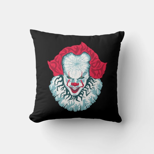 It Chapter 2 | Pennywise Throw Pillow (Front)