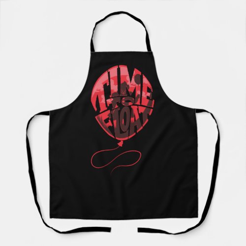 It Chapter 2  Time to Float Balloon Graphic Apron