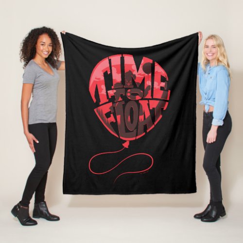 It Chapter 2  Time to Float Balloon Graphic Fleece Blanket
