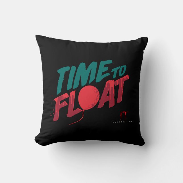 It Chapter 2 | Time to Float Throw Pillow (Front)