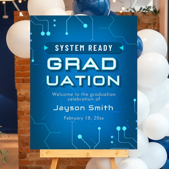 IT - Computer Science Graduation Welcome Sign (Creator Uploaded)