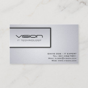IT Consultant - Business Cards